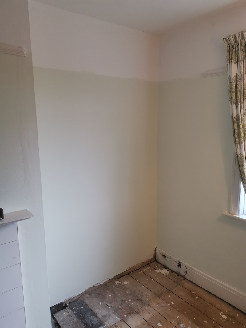 Empty space befor the installation